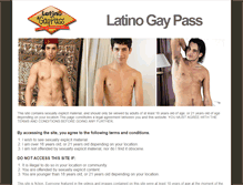 Tablet Screenshot of latinogaypass.com
